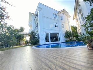 Bán biệt thự vip 380m2 vinhomes riverside công viên lớn trước nhà vườn sau view sông ngã ba to rộng