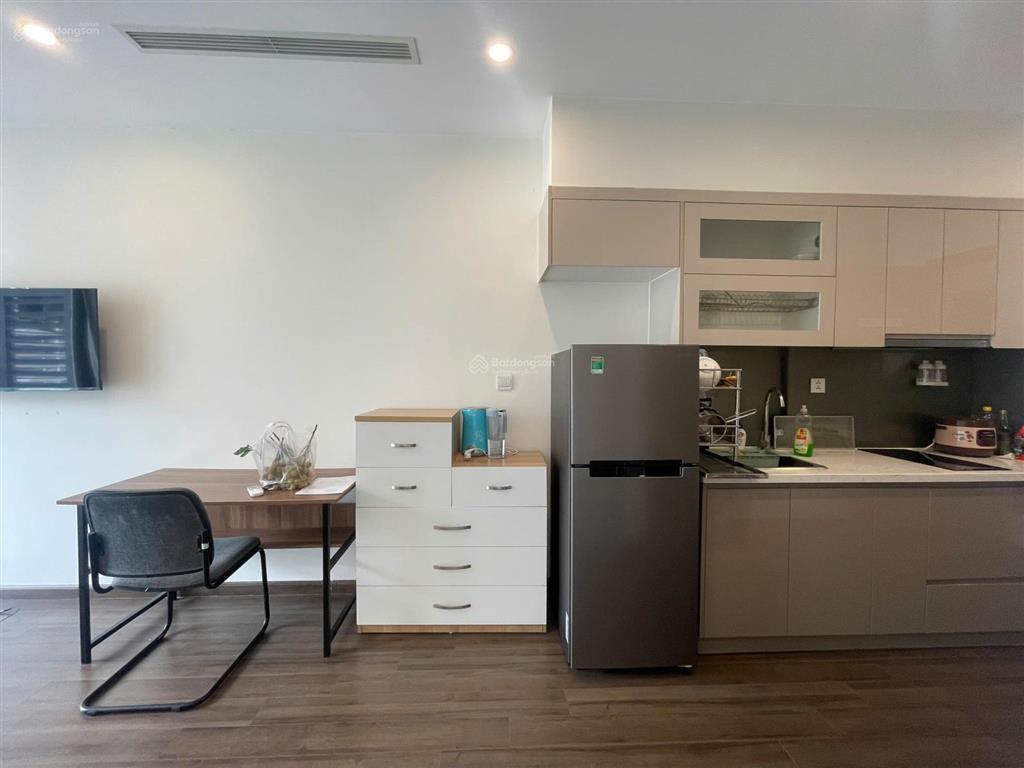 Bán căn hộ studio 38m2 vinhomes symphony, full nội thất, tầng cao, ban công đn view hồ bơi
