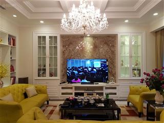Bán biệt thự đơn lập hoa sữa 315m2 vinhomes riverside, vườn hoa trước, view sông nội khu