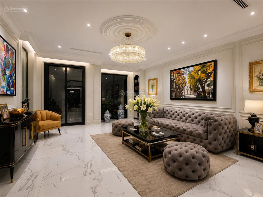 Bán biệt thự song lập 220m2 khu hồ điều hòa 12ha vinhomes the harmony, đã hoàn thiện 4pn4wc