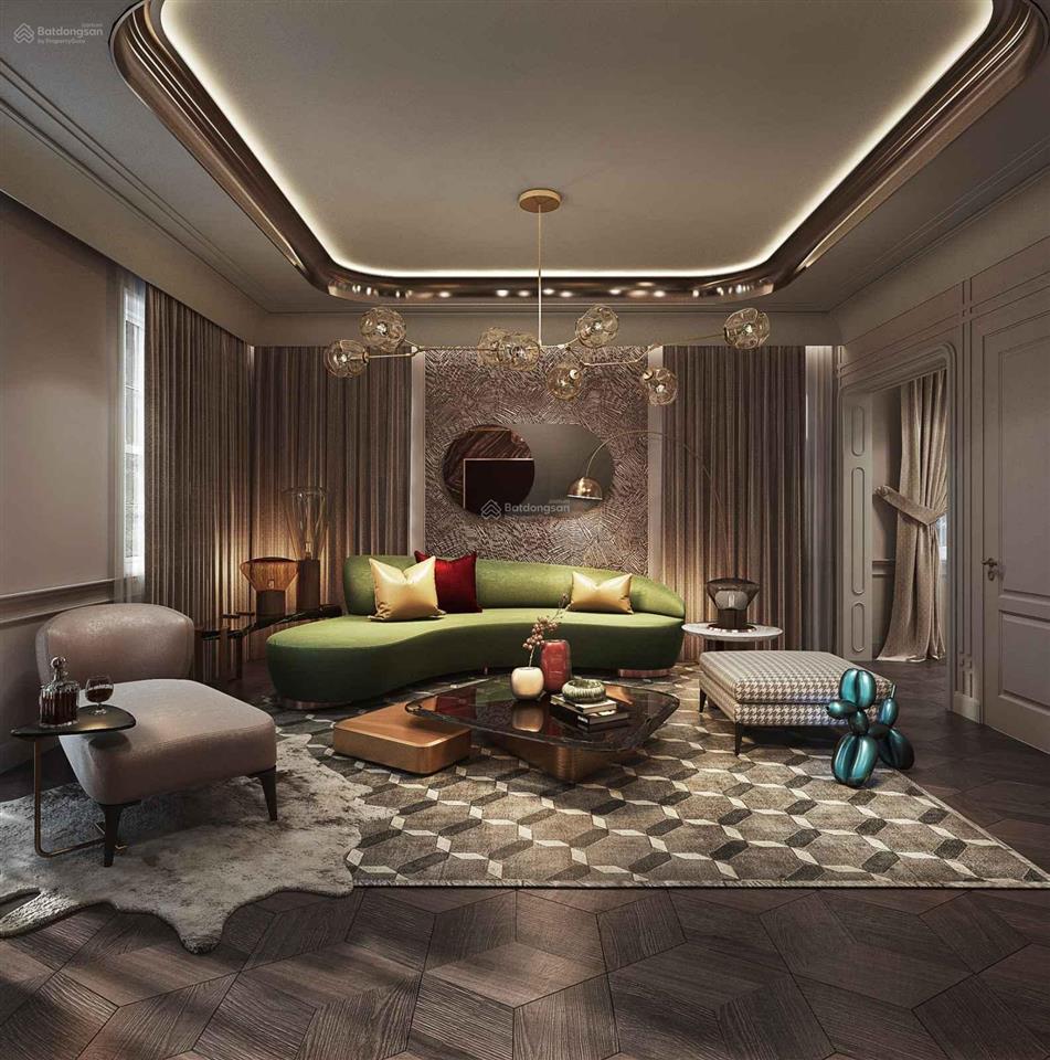 Bán biệt thự song lập 220m2 khu hồ điều hòa 12ha vinhomes the harmony, đã hoàn thiện 4pn4wc