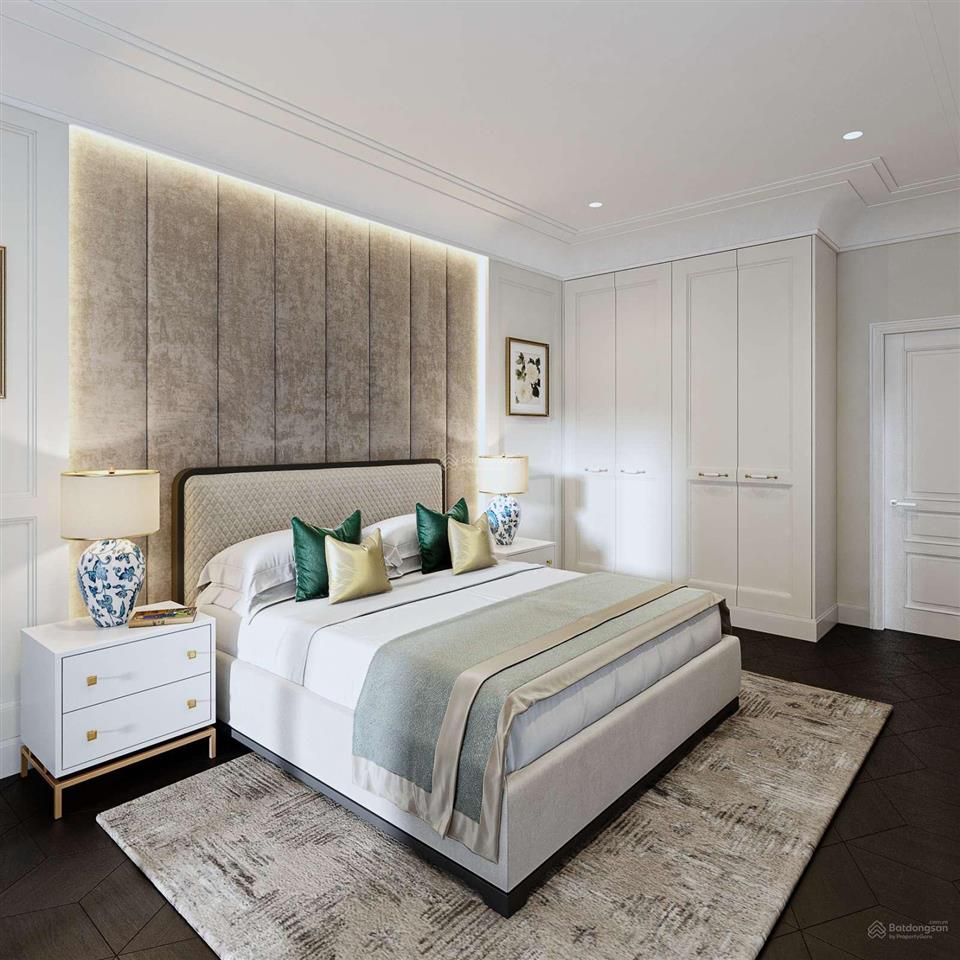 Bán biệt thự song lập 220m2 khu hồ điều hòa 12ha vinhomes the harmony, đã hoàn thiện 4pn4wc