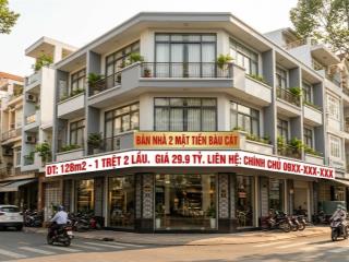 Siêu phẩm 2 mặt tiền bàu cát, 128m2, 3 tầng chỉ 29,9 tỷ