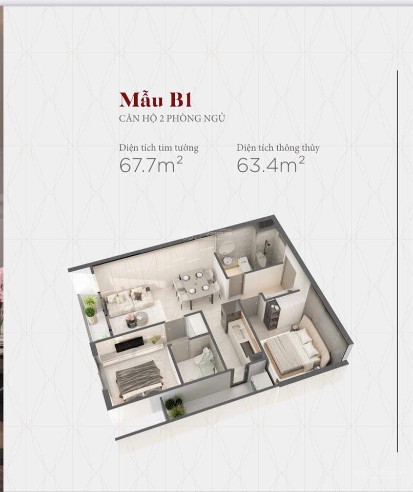 Cần bán rất nhanh cắt lỗ giá tốt nhất toà căn 2pn63,5m2flc hausman ngã tư lê quang đạo 5,59 tỷ