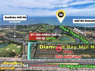Bán đất nền view biển diamond bay mũi né giáp sungroup  0986 707 ***