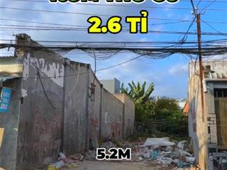 Bán đất 109m lương văn năm full thổ cư, giá tốt giữa trung tâm phan thiết