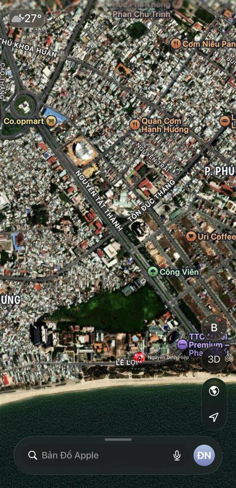 Giảm 50% bán nhà 74m đường nguyễn tất thành ngay siêu thị coop mart phan thiết