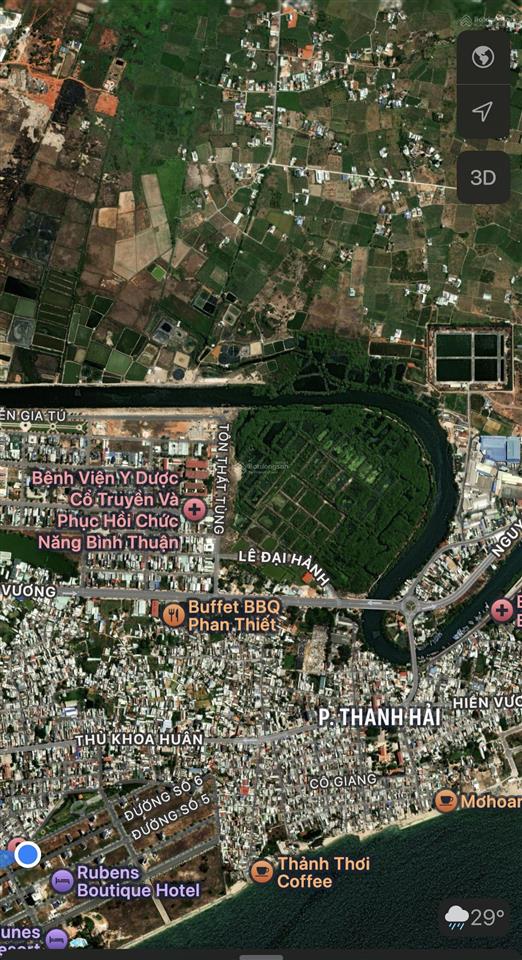 Bán 100m2 mặt tiền hoàng bích sơn, trung tâm thành phố cạnh công viên hùng vương