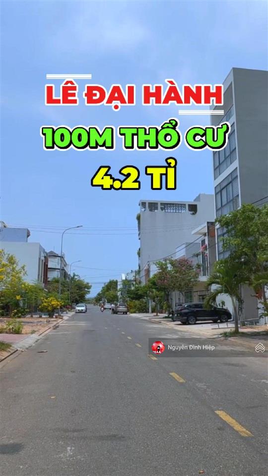 Bán nhà 100m đường lê đại hành kế công viên hùng vương giá tốt