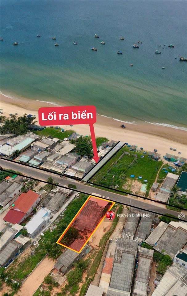 Bán 1300m² thổ cư view biển mặt tiền lạc long quân, tiến thành cạnh novaworld, giá tốt 50%