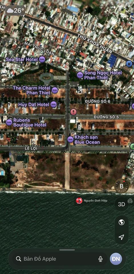 Bán 1113m lô góc 3 mặt tiền n5 view biển ocean dunes phan thiết
