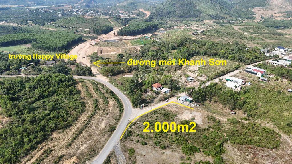 bán đất 3 mặt tiền full thổ cư cạnh đường mới Nha Trang - Khánh Sơn giá rẻ