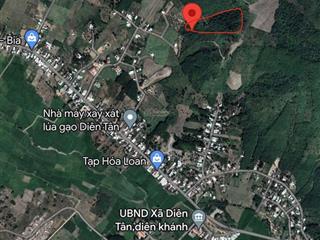 Bán đất gần chợ trường rộng 1,3 hecta đường ô tô view đẹp cách nha trang 30p giá chỉ 113k/m2