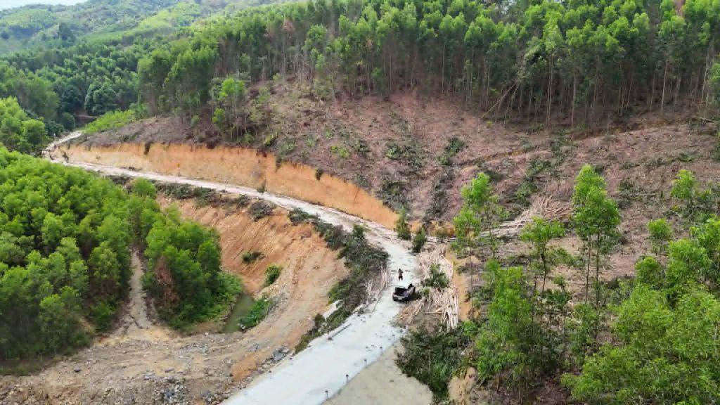 bán 5 hecta đất gáp betong 200m rộng rãi gần Quốc Lộ 27C, Khánh Vĩnh giá rẻ