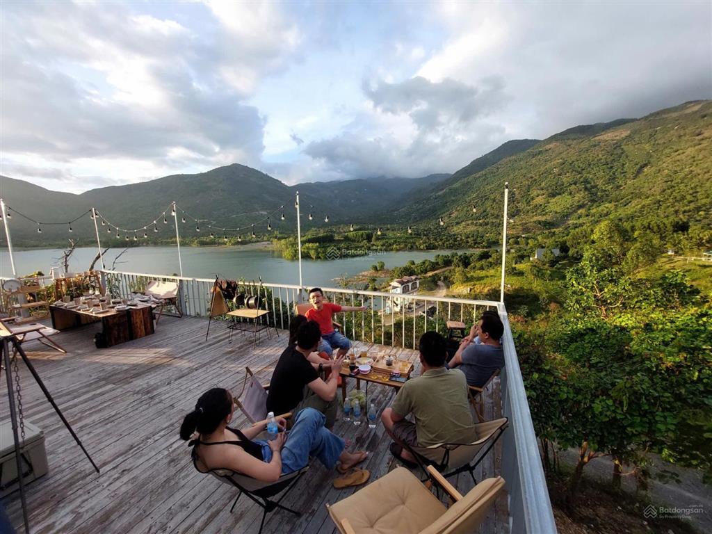 Bán đất làm homestay, farmstay có sẵn rộng 4,2 hecta view hồ gần biển nha trang giá 400k/m2