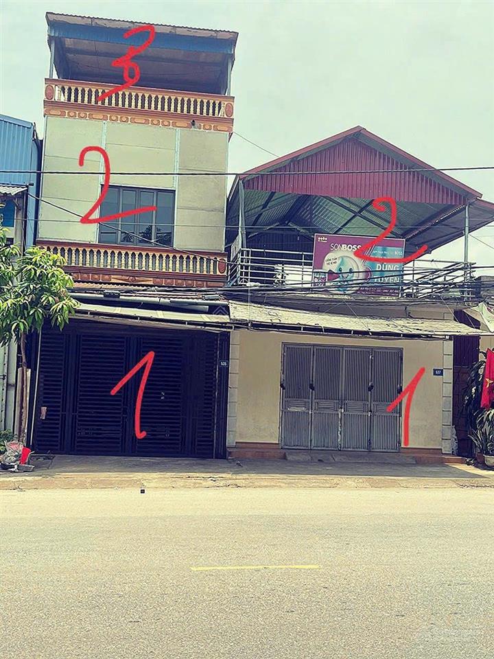 Nhà liền kề mặt phố sông công trục đường huyết mạch tp. thái nguyên. giá tốt