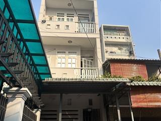 Chdv 30tr/tháng  2 mặt hẻm xe hơi  nguyễn ngọc nhựt  80m2(4x20)  3tầng btct  kế chợ tân hương