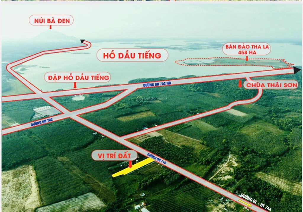 Mặt tiền đường dh710 thuận tiện kinh doanh buôn bán chỉ 1 triệu/m2