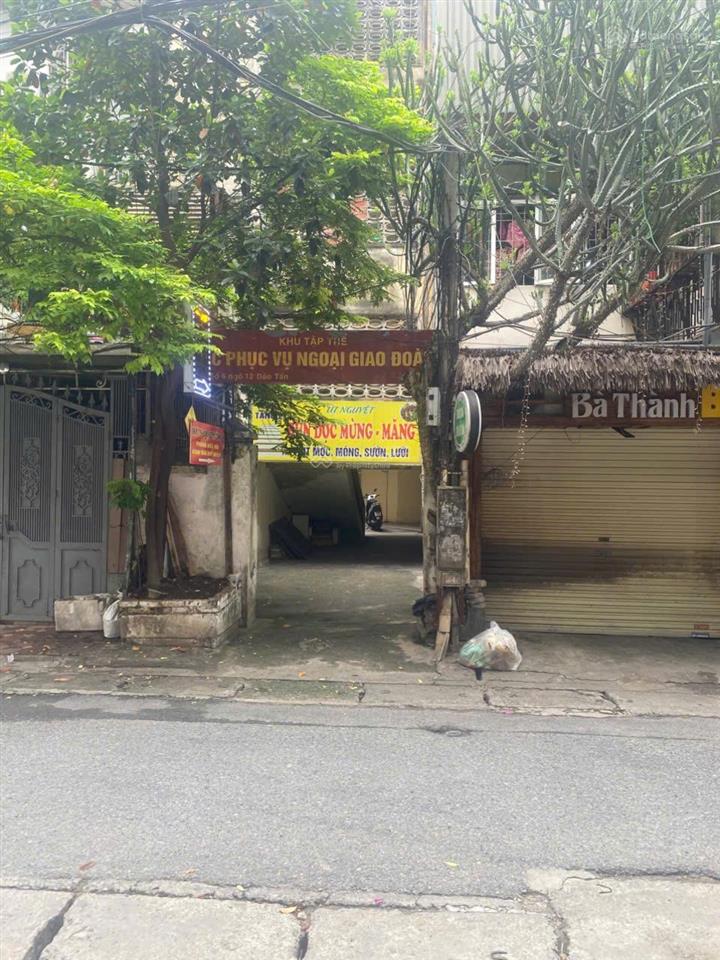 Chính chủ bán nhà tập thể 60m², tầng 3 tại đào tấn, ba đình, ngõ thông, rộng 7m, giá đầu tư 3,55 tỷ