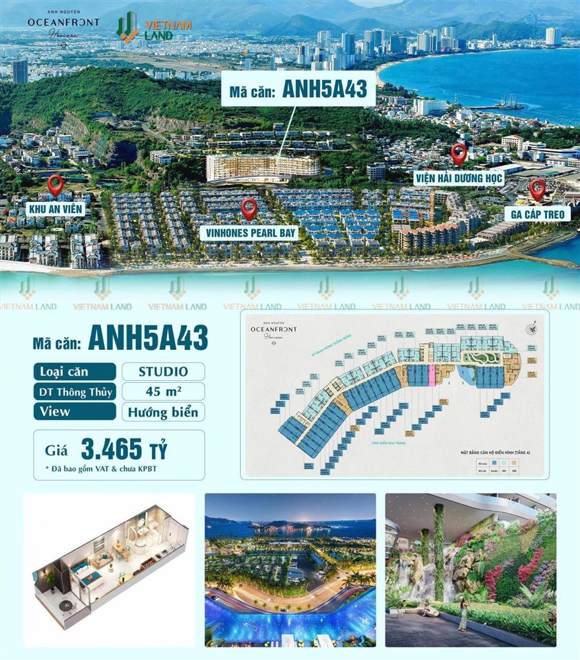 Chính thức mở bán anh nguyễn oceanfront horizon căn studio chỉ từ 3,4 tỷ   0932 166 ***