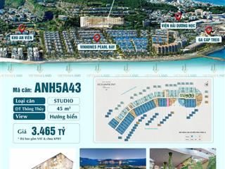 Chính thức mở bán anh nguyễn oceanfront horizon căn studio chỉ từ 3,4 tỷ   0932 166 ***