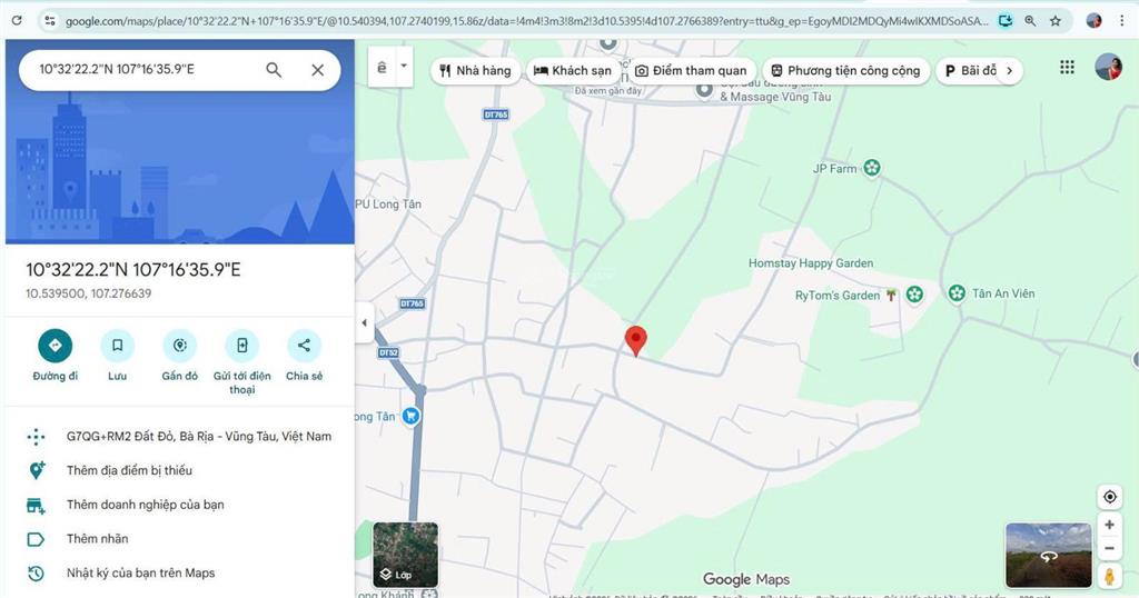 Chính chủ bán đất đường nhánh đt 765 (có thương lượng)