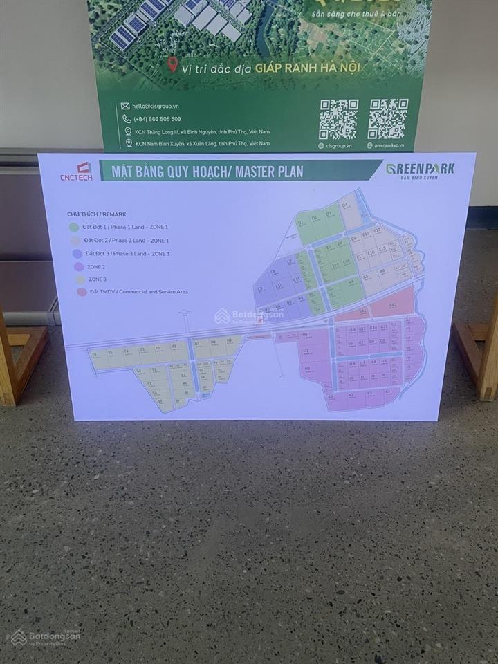 Cho thuê 108ha đất công nghiệp tại kcn nam bình xuyên, xã bình nguyên, phú thọ, giá siêu hời