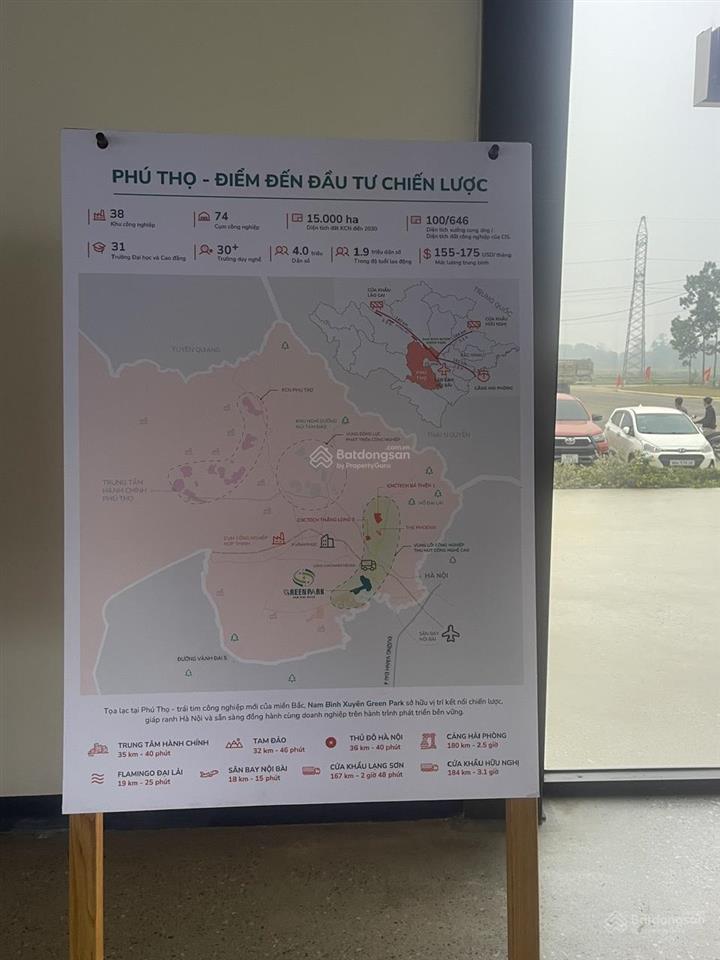 Cho thuê 108ha đất công nghiệp tại kcn nam bình xuyên, xã bình nguyên, phú thọ, giá siêu hời