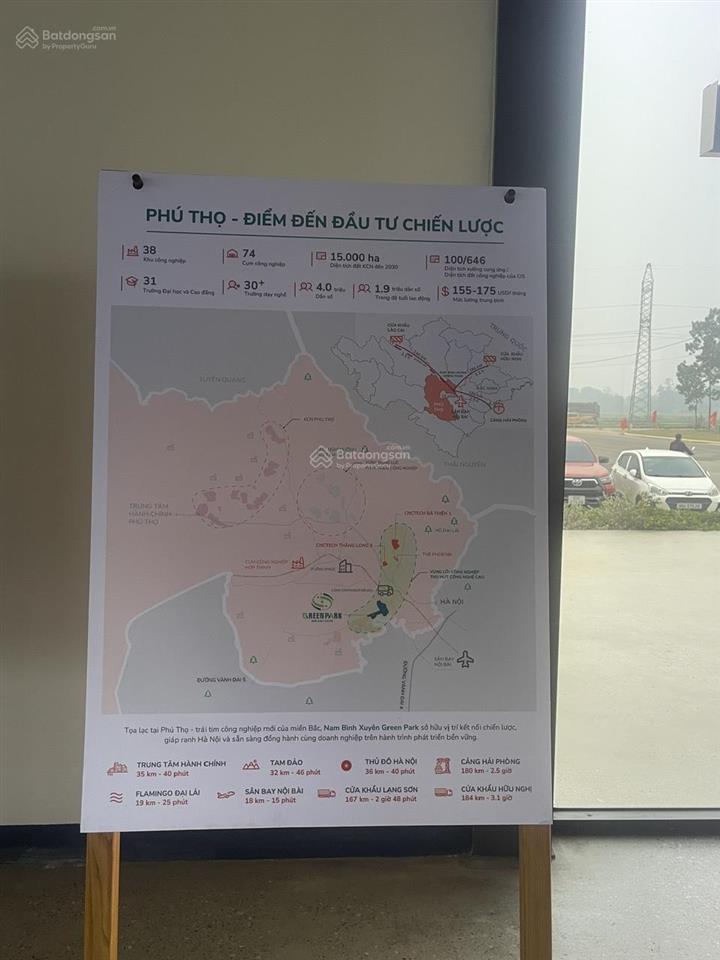 Cho thuê 108ha đất công nghiệp tại kcn nam bình xuyên, xã bình nguyên, phú thọ, giá siêu hời