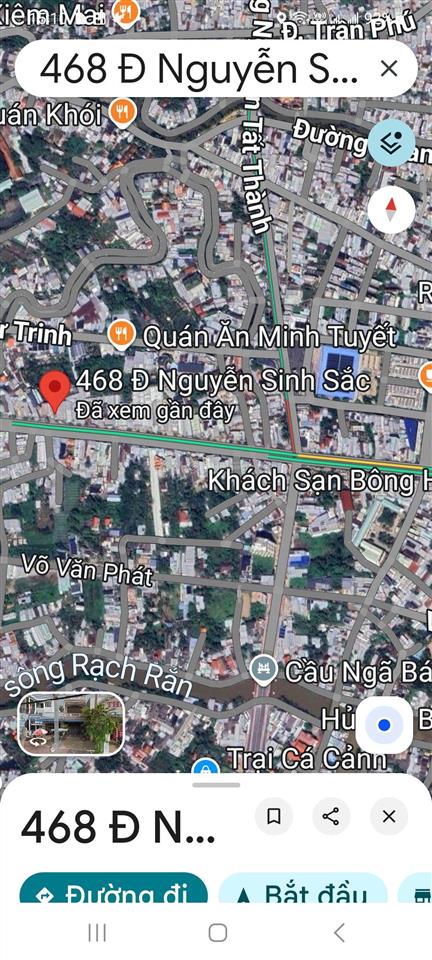 Nhà bán ngay mặt tiền khu vực kinh doanh đường nguyễn sinh sắc