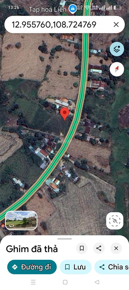 Cần tiền bán gấp đất mặt tiền tại thôn 2/4, quốc lộ 29, 2,5 tỷ, 2000 m²