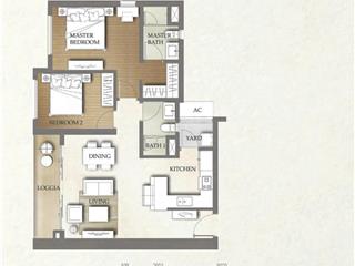 Chính chủ bán căn 2pn, view sông trực diện, sẵn hợp đồng thuê