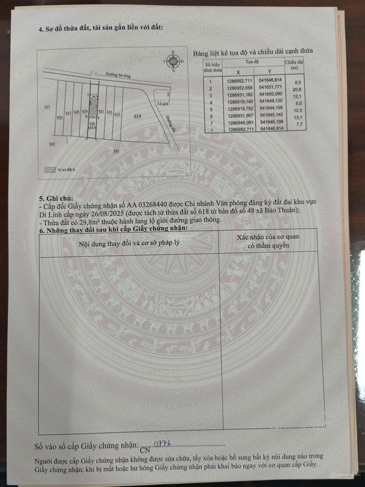 400 triệu có ngay đất thổ cư view núi brayang  hiếm khu vực cách quốc lộ 20 chỉ 1.5km