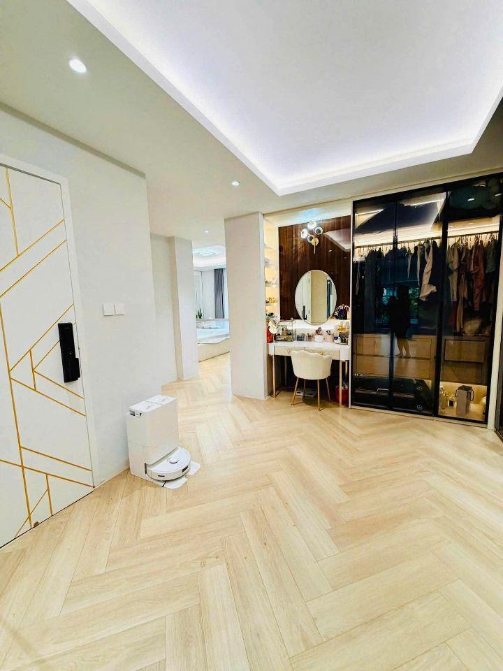 BIỆT THỰ BÌNH LỢI 185M² (10×18.5) - HỒ BƠI - HẦM ĐỂ 2 Ô TÔ - THANG MÁY NHẬT BẢN