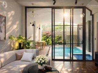 Nhà mới đẹp có hồ bơi, thang máy, nội thất xịn dt 100m2 kdt hà quang 2 có dòng tiền 50tr/tháng