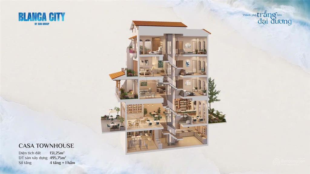 Cần bán villa song lập 175m2 view trực diện về sun world giá full 30 tỷ, sổ sở hữu lâu dài