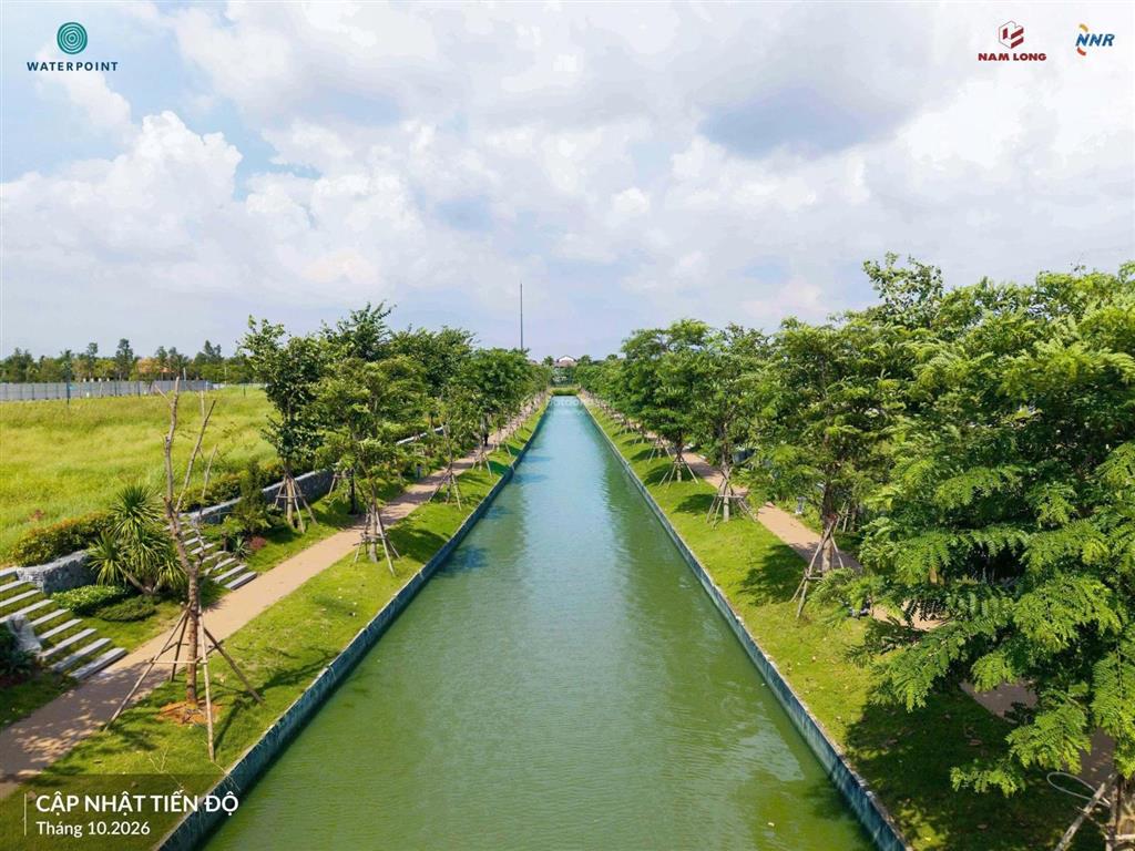 Chính thức mở bán waterpoint giá gốc cđt  thanh toán 3 năm, hỗ trợ 0% ls, tặng 3 năm phí quản lý