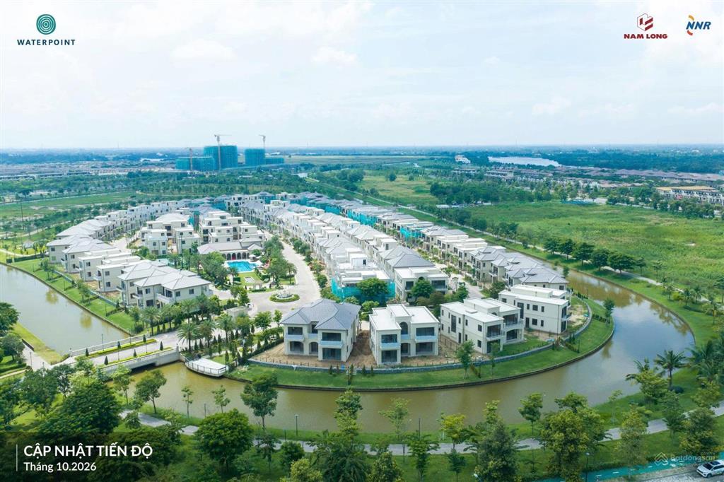 Chính thức mở bán waterpoint giá gốc cđt  thanh toán 3 năm, hỗ trợ 0% ls, tặng 3 năm phí quản lý