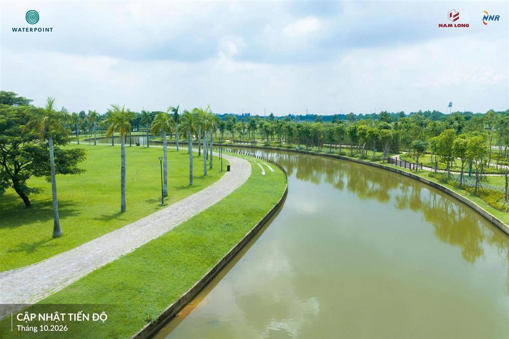 Chính thức mở bán waterpoint giá gốc cđt  thanh toán 3 năm, hỗ trợ 0% ls, tặng 3 năm phí quản lý