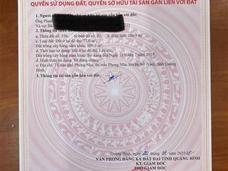 Bán đất tại trung tâm du lịch phong nha  kẻ bàng
