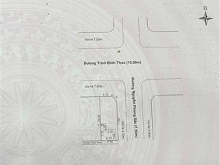 Bán lô góc 2mt đường trịnh đình thảo  dt 152m2 phù hợp xây toà vp  cty , gọi tuyết
