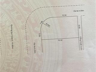 Bán đất biển lô góc 2 mặt tiền đường thông ra biển phạm văn đồng đà nẵng 126m2 giá 25 tỷ