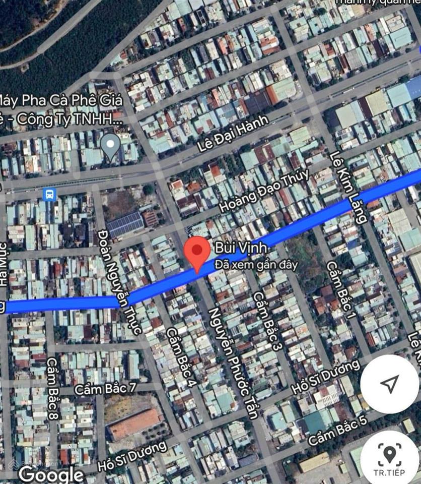 1.872m2 đất xây trường học cho ai cần bán đất 3 mặt tiền đường bùi vịnh, đà nẵng