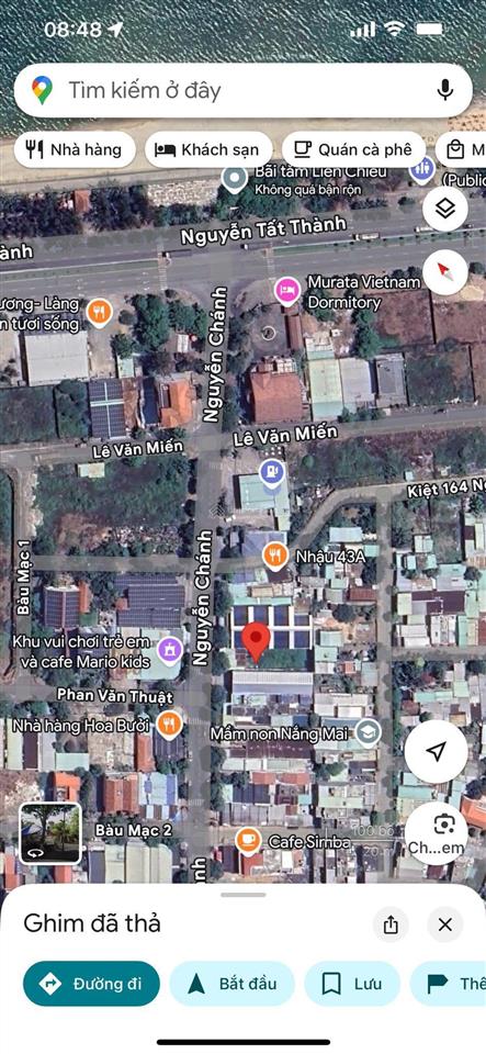 Chính chủ gửi bán lô đất 388,5m2 trục nguyễn chánh, cách biển 200m. giá 67 triệu/m2