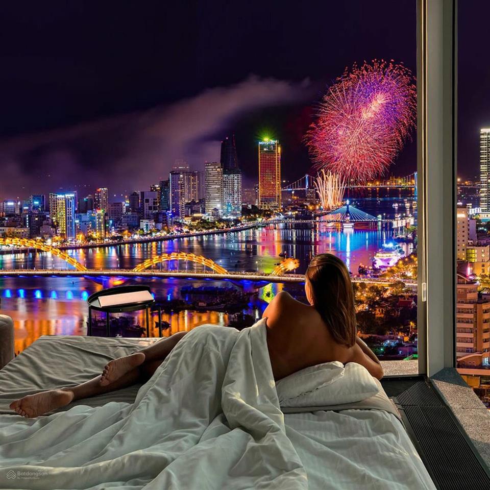 Bán căn hộ 3pn sun ponte view trực diện sông hàn, 85,1m2, giá 9,5 tỷ nhận nhà ngay