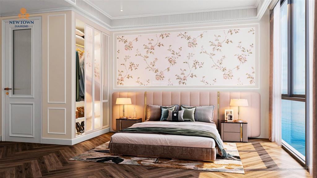 Bán căn 2pn view biển newtown diamond r110.12, dt 82,52m2, giá 5,6 tỷ hỗ trợ lãi 24 tháng