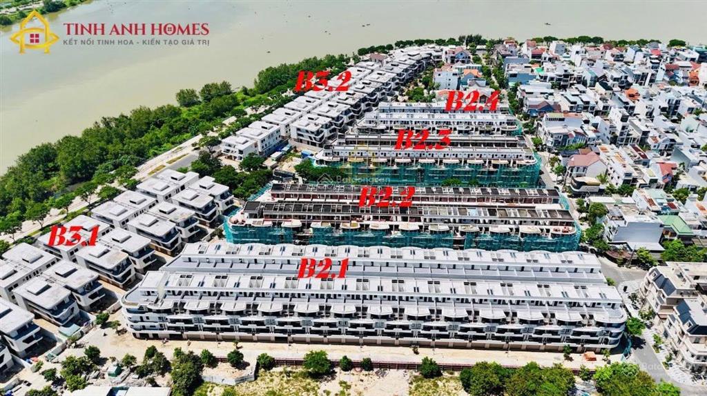 Bán shophouse elysia tuyên sơn dt 99m², 4 tầng + tum, đường 7,5m giá 13,9 tỷ