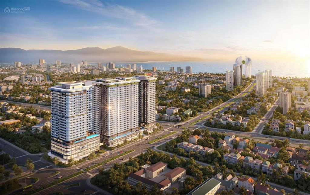 Bán căn hộ the legend đà nẵng 1pn 60m2 view sông hàn giá 6.9 tỷ chiết khấu 10% tặng nội thất 300tr
