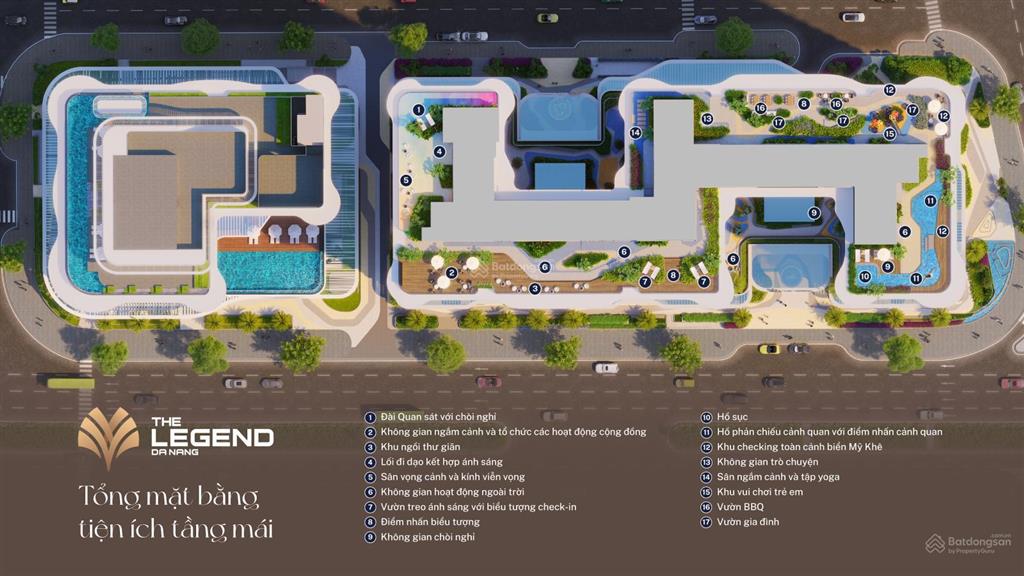 Bán căn hộ the legend đà nẵng 1pn 60m2 view sông hàn giá 6.9 tỷ chiết khấu 10% tặng nội thất 300tr
