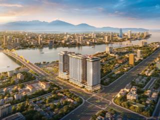 Bán căn hộ the legend đà nẵng 2pn 82.05m2 view sông hàn 7.7 tỷ chiết khấu 10% tặng nội thất 500tr
